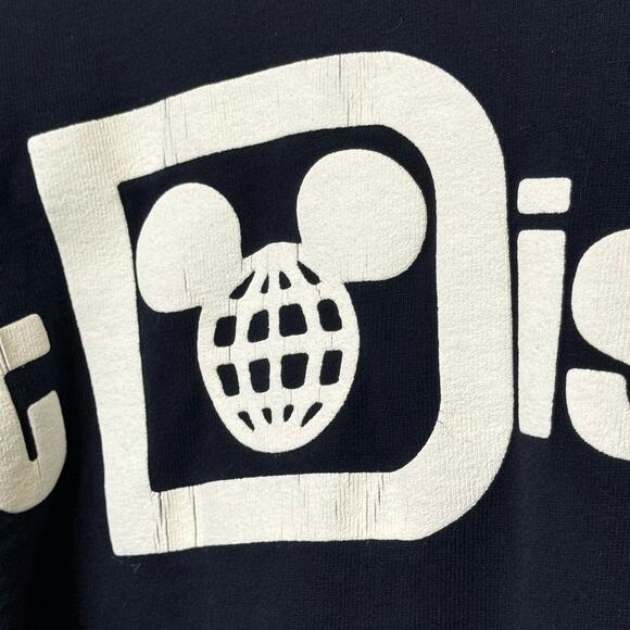 Walt Disney World Navy Blue Size Small Spirit Jersey Longsleeve Shirt - Picture 5 of 7